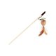 thumbnail image 1 of Wooden Stick Fabric Mouse Teaser Cat Toy, 1 of 5