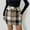 *Khaki, variant on ClodeEU Women's Plaid High Waisted Pencil Mini Skirt,Christmas Holiday Fall Winter Skirts Trendy Khaki,Womens Plus L
