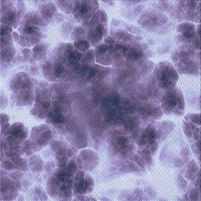 Ahgly Company Machine Washable Indoor Square Transitional Purple Mimosa Purple Area Rugs, 4' Square