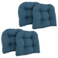 thumbnail image 2 of Blazing Needles 19-inch U-Shaped Twill Tufted Dining Chair Cushions (Set of 4), 2 of 2