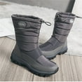 thumbnail image 4 of New Winter Warm Snow Boots for Women Fshion Plus Size Snow Velvet Warm Short Cotton Shoes Clearance Under 5$!, 4 of 7