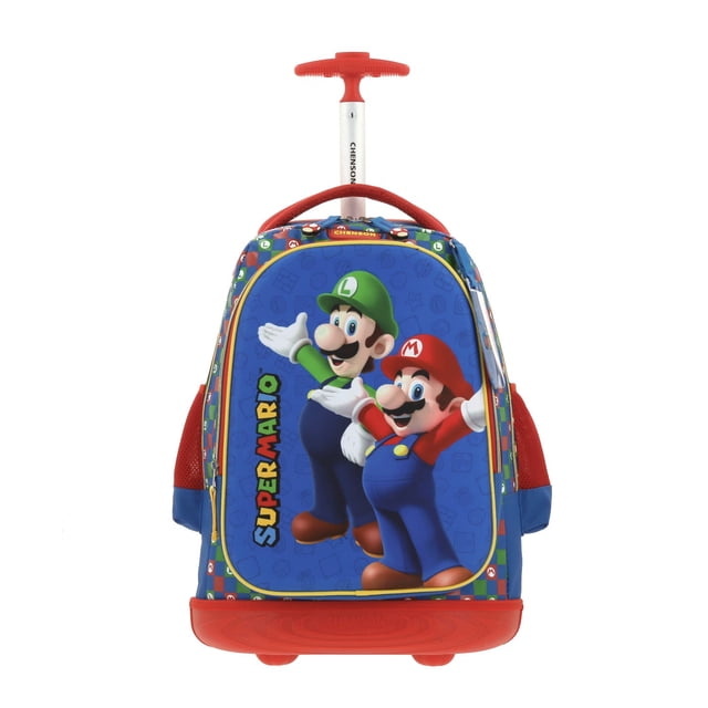 Mochila CON RUEDAS GRANDE ESCOLAR Chenson Mario Bros