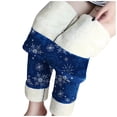 thumbnail image 4 of Fesfesfes Winter Sherpa Fleece Lined Leggings For Women High Waist Thick Plush Warm Pants Elastic Leggings Pants Clearance, 4 of 9