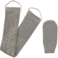 thumbnail image 1 of Back Washing Strap Horsehair Glove Back Exfoliating Sponge In 100% Natural Hemp Compatible With Body Back Shower Bath Men Women, 1 of 5