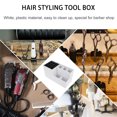thumbnail image 4 of Hair Styling Tools Storage Box Hair Scissors Box Hairdressers Comb Box, 4 of 9