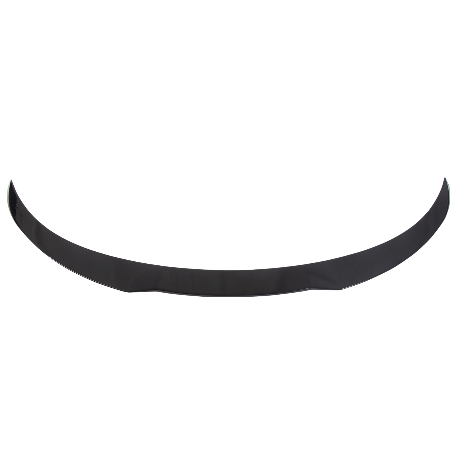Ikon Motorsports Trunk Spoiler Compatible with 2025-2026 Tesla Model Y Juniper, IKON Style Gloss Black ABS Plastic Rear Trunk Lid Spoiler Wing Lip