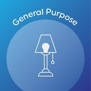 Great Value A19 LED Light Bulbs, 60 Watt Equivalent, Daylight, General Purpose, 9 Year, Medium Base, 4 Pack