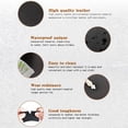 thumbnail image 3 of Car Console Cover Water Resistant Scratchproof Armrest Protector Comfortable Leather Black, 3 of 7
