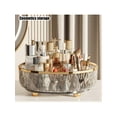 thumbnail image 4 of Lazy Susan Turntable Organizer For Cabinet, Makeup Perfume Organizer, Plastic Rotating Turntray Container Bins, Round Spinning Organization For Pantry, Fridge, Countertop, Condiments, 4 of 5