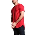 thumbnail image 6 of Victorious Men's Hipster Long Length Curved Hem T Shirt, Up To 5X, 6 of 8