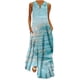 thumbnail image 2 of ICHUANYI Clearance Women Casual Loose Printed Tank Dress Beach V-neck Pocket Sundress Sleeveless Dresses(Blue, XXL) ICHUANYI WER2023080902088, 2 of 5