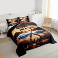 thumbnail image 3 of Castle Fairy Swan Couple Lover Full Size Comforter Sets,Happy Valentine's Day Bedding Sets, 3 of 8