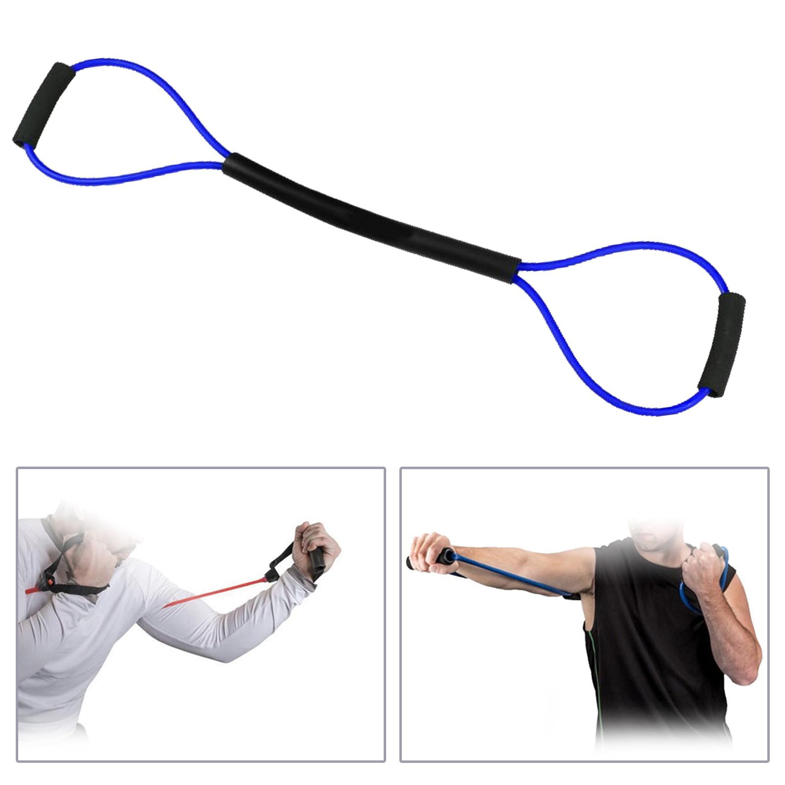 2 Piece Resistance Band Shadow Boxing Gym Pull Rope Indoor Home , StyleG, Multiple sizes