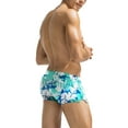 thumbnail image 3 of COOFANDY Mens Swim Briefs Square Cut Swim Trunk Swimming Short Swimwear Boardshort with Pocket, 3 of 6