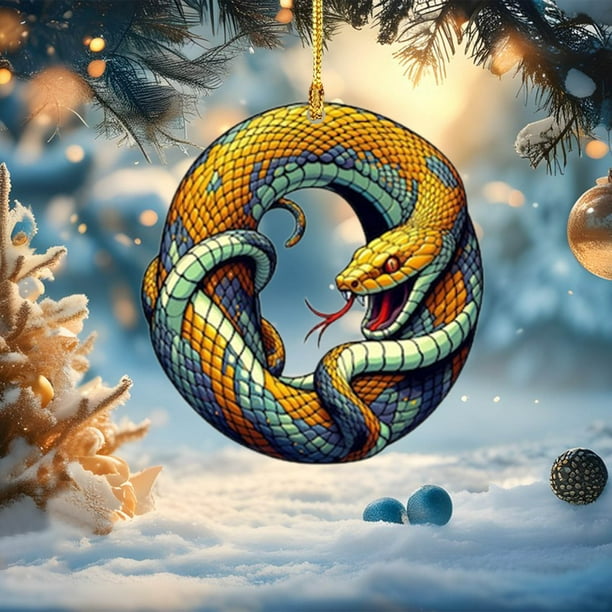 Adornos navideños colgantes, árbol de Navidad acrílico 2D, 26 letras, regalo decorativo, fiesta familiar, decoración colgante, jardín, Navidad, Halloween.