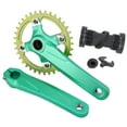thumbnail image 1 of Manivela Integral 32T 170 Mm 104Bcd Juego De Brazo De Manivela De Una Sola Velocidad Brazo De Manivela De Bicicleta De Montaña Aleación De Aluminio Peso Ligero Para Sweethay OD010704-03, 1 of 7