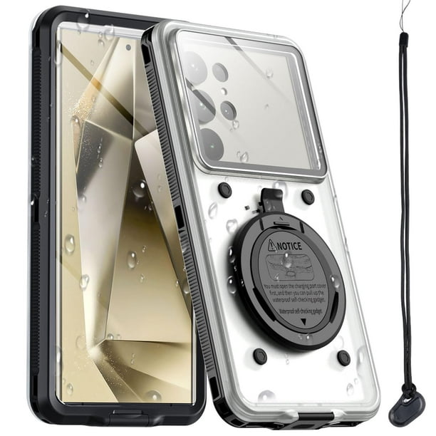 Funda impermeable para teléfono AiCase Universal de 6,9 pulgadas con autocomprobación