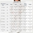 thumbnail image 2 of Cethrio Girls Winter Pajama Sets, Thermal 2 Piece Comfortable Long Sleeve Girls' Sleepwear Beige Size 12-13 T, 2 of 5