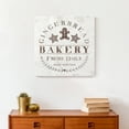 thumbnail image 3 of Creative Products Gingerbread Bakery 16x16 Canvas Wall Art, 3 of 5
