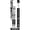black, variant on Zebra Pen F-301 Stainless Steel Retractable Ballpoint Pen, 0.7mm, Black Ink 2-Pack
