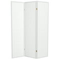 thumbnail image 7 of Oriental Furniture 6 ft. Tall Window Pane Shoji Screen - White - 3 Panel, 7 of 7