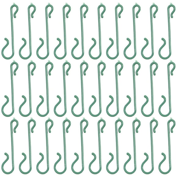 Moluckfu 100Ud Plásticos Para Colgar Adornos De Compactos Y Fáciles De Usar