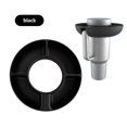 thumbnail image 1 of Car Mounted Cup Holder Snack Tray Snack Platter Fruit Platter Reusable Snack Dispenser Rolling Snack Bowl 3-Grid Snack Rack 4 Cell Black, 1 of 6