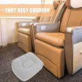 thumbnail image 3 of TEHAUX Inflatable Comfort Cushion for Travel Blue Flocking Design 1Pack, 3 of 5