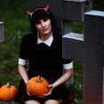 thumbnail image 5 of KAKOWELY 2 diademas de cuerno de demonio para disfraz de Halloween, accesorios de cosplay para mujer, 5 of 5