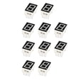 thumbnail image 2 of Sidaley 10 Pieces Digital Tube 0.56 Inch 5611AH Cathode Display Appliances Red Bit Segment Common Pin DIY Home 10 LED 1 7 Electrónica miscelánea, 2 of 6