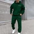 thumbnail image 2 of Men's Oversized Hoodie 2025 Fall Winter Casual Sportswear Hop Streetwear Fashion Top Oversized Pullover Long Sleeve Crewneck Casual Tops, 2 of 4