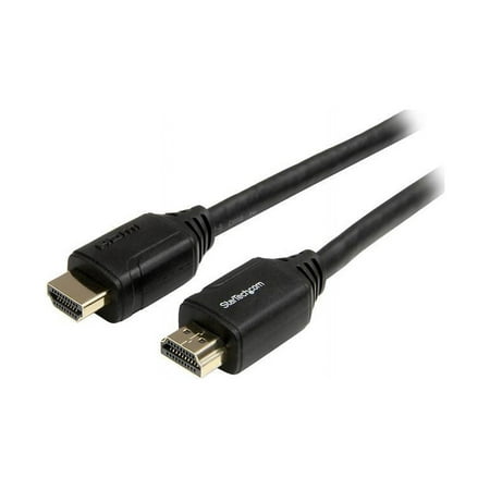UPC: 0065030867009 | StarTech HDMM2MP 2m 6 ft Premium High Speed HDMI Cable with Ethernet – 4K 60Hz – Premium Certified HDMI Cable – HDMI 2.0 – 30AWG