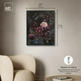 thumbnail image 5 of Vintage Dark Roses Canvas Gothic Art Prints by Art Remedy, Black Frame, 24 x 30, 5 of 7