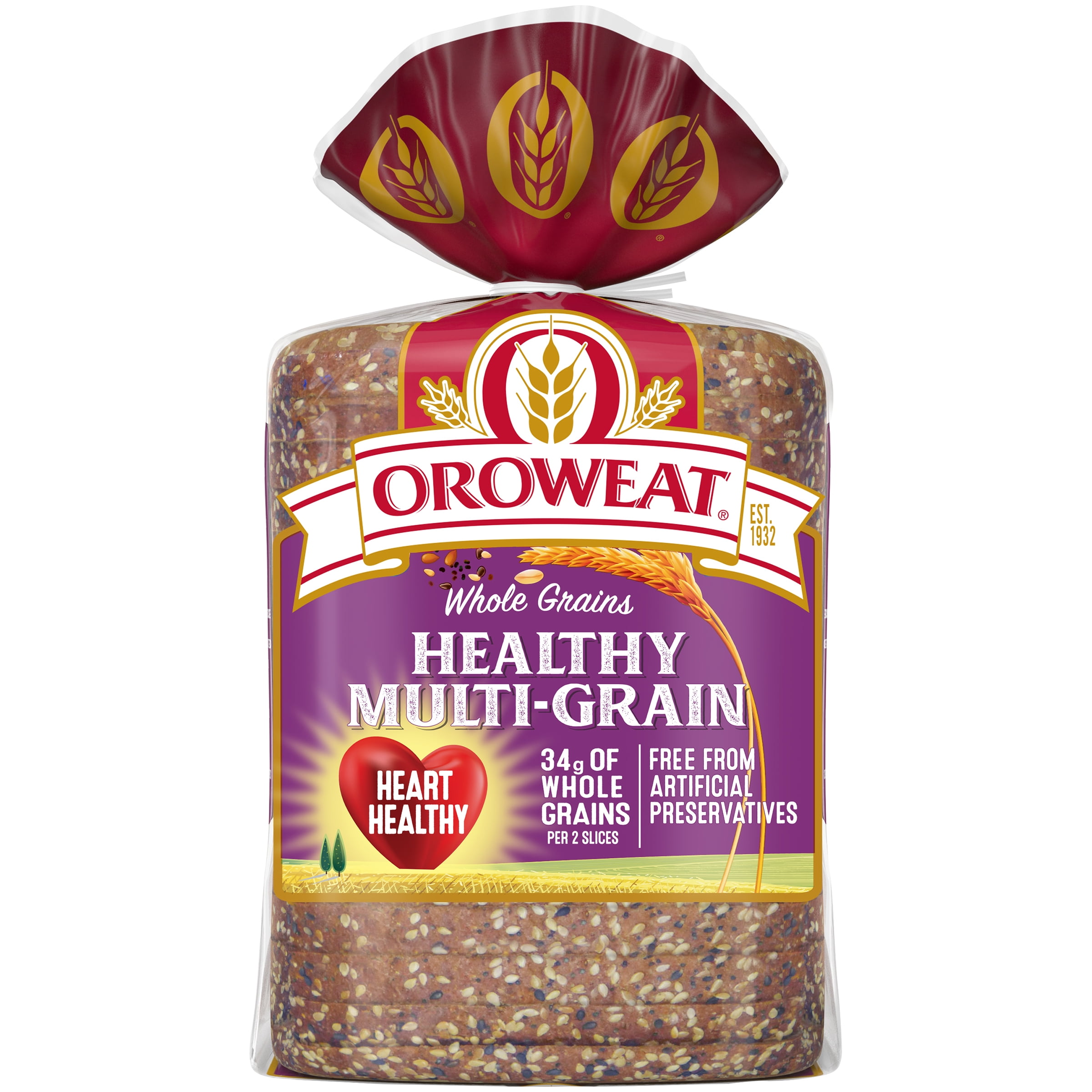 Oroweat Whole Grains Healthy Multi-Grain Bread, 24 oz