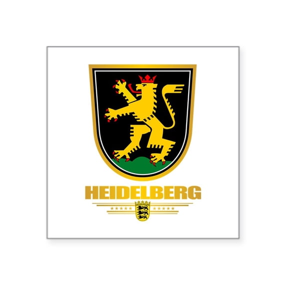 CafePress - Heidelberg Sticker - Square Sticker 3" x 3"