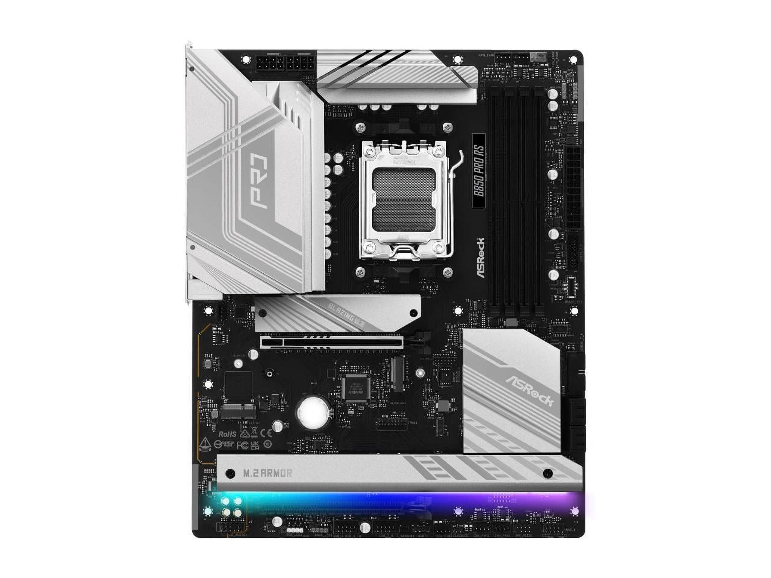 ASRock B850 PRO RS AM5 AMD B850 SATA 6Gb/s ATX Motherboard