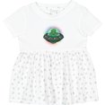 thumbnail image 3 of Inktastic Spaceship Funny Alien Outer Space Girls Baby Dress, 3 of 5