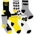 thumbnail image 2 of Batman 6-Pack Toddler Socks, 2 of 8