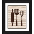 thumbnail image 1 of Robinson, Tamara 15x18 Black Ornate Wood Framed with Double Matting Museum Art Print Titled - Dining Room II, 1 of 4