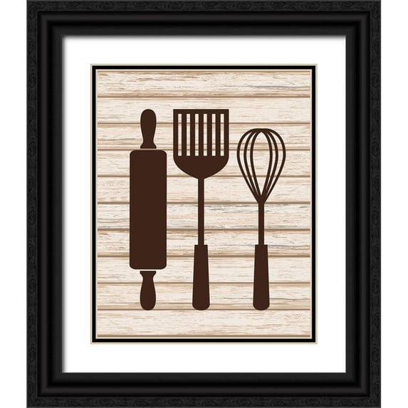 Robinson, Tamara 15x18 Black Ornate Wood Framed with Double Matting Museum Art Print Titled - Dining Room II