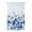 Blue, variant on Sheer Curtains 63 Inch Length, Blue Blooms Floral Semi Sheer Curtains Light Filtering Window Treatment, Spring Flowers Botanical Blue Ombre Privacy Voile Drapes for Living Room Bedroom 52x63 Inch