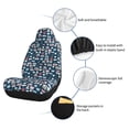 thumbnail image 6 of Sikiie Dental Seamless Car Seat Covers 2PCs Front Car Seat Covers Universal fit for Most Cars SUVs and Trucks-1, 6 of 9