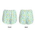 thumbnail image 5 of Lsque Duck Cartoon Printed Women's Running Shorts with Liner Pockets,Elastic Quick Dry Workout Athletic Gym Yoga Shorts,Womens High Waist Shorts-Large, 5 of 9