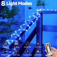 thumbnail image 4 of Luces de Cuerda LED Ccinny 15m para Exterior con Control Remoto 8 Modos Azul, 4 of 7