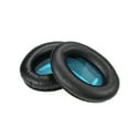 thumbnail image 1 of Replacement Memory Ear Pad Protein Leather Around Ear Cups Cushion Cover for 25 15 QC2 QC15 AE2 AE2I AE2W QC25 Headphones, 1 of 7