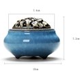 thumbnail image 2 of Quemador de aromaterapia de cerámica para fumar conos de incienso--Blue Sailing Electrónica, 2 of 3