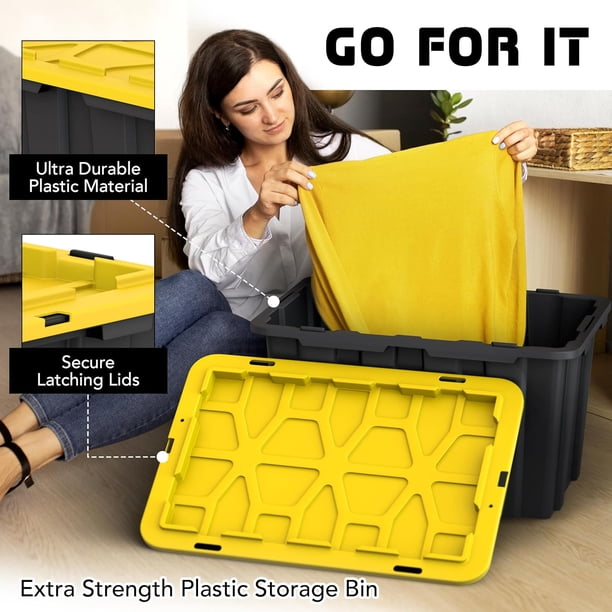 17-Gallon Storage Set - Boxes for facility management - Walmart