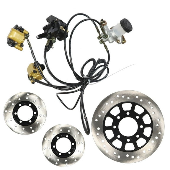 waltyotur for Hammerhead Hydraulic Universal GO-KART Brake Master Cylinder Kit KD150BRKIT