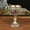 Silver-Red Crystal, variant on 2.7 inch Retro Goblets 30ml White-White Crystal Metal Wine Cups Royal Chalices Medieval European Style Embossed Drinking Cups Party Favors,White-White Crystal