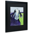 thumbnail image 3 of Trademark Fine Art "Bull Drool" Canvas Art by Pat Saunders-White, Black Matte, Black Frame, 3 of 3